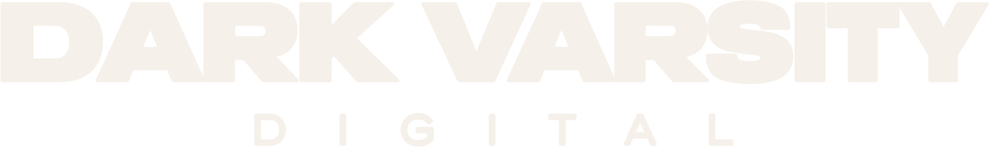 Dark Varsity Digital, home